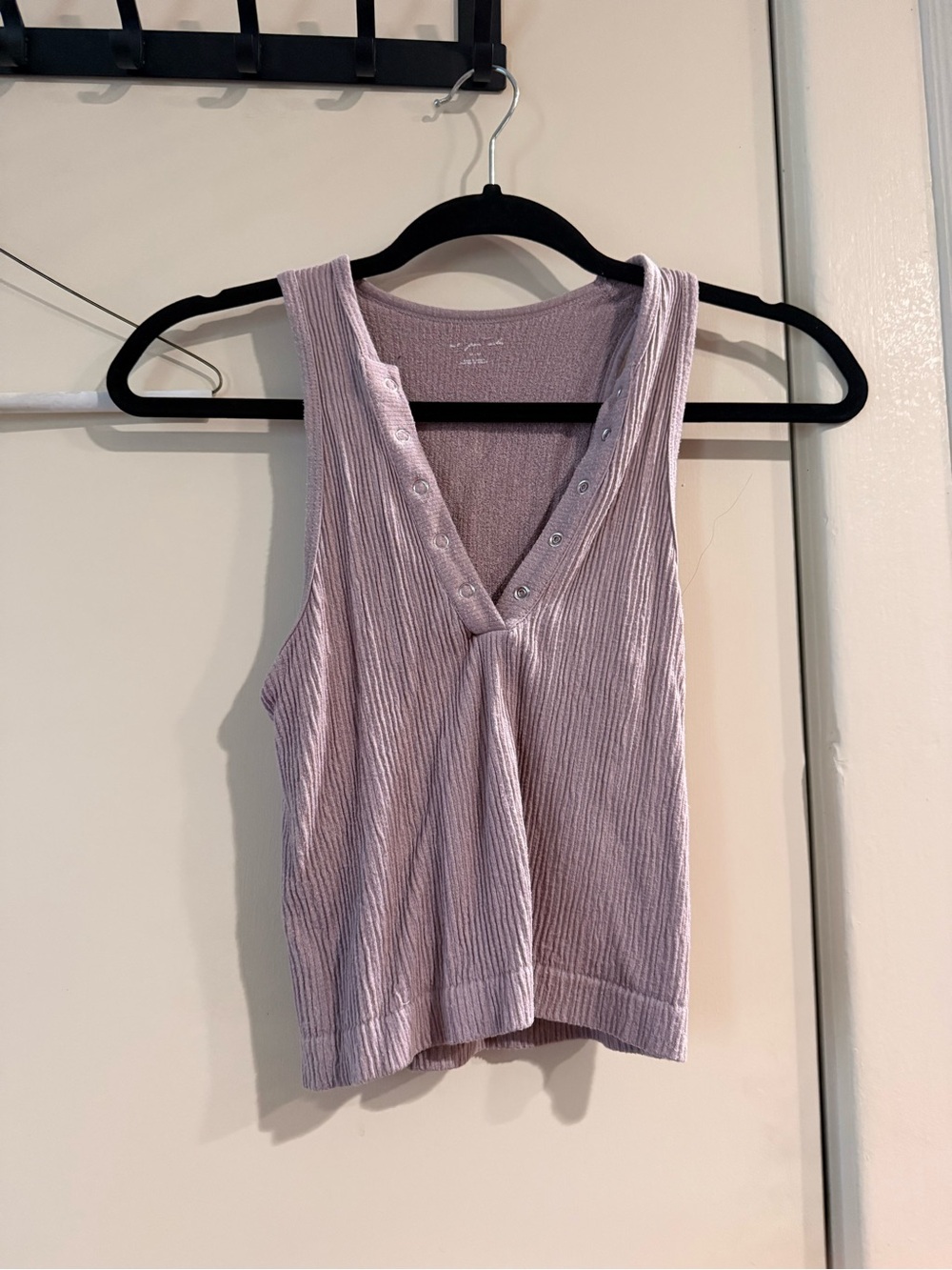 Out from Under Cropped Ribbed Tank Top